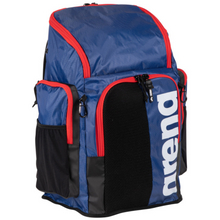 Load image into Gallery viewer, arena-spiky-iii-backpack-45-navy-red-white-005569-108-ontario-swim-hub-2