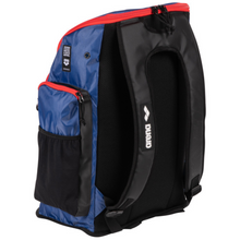 Load image into Gallery viewer, arena-spiky-iii-backpack-45-navy-red-white-005569-108-ontario-swim-hub-3