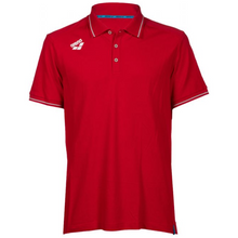 Load image into Gallery viewer, arena-team-line-cotton-short-sleeve-polo-shirt-solid-red-004901-400-ontario-swim-hub-1