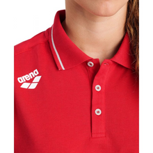 Load image into Gallery viewer, arena-team-line-cotton-short-sleeve-polo-shirt-solid-red-004901-400-ontario-swim-hub-8