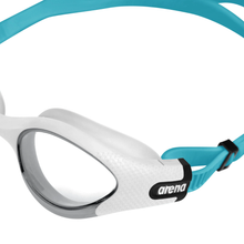 Load image into Gallery viewer, arena-the-one-plus-junior-goggles-clear-white-turquoise-011808-100-ontario-swim-hub-4