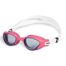 Load image into Gallery viewer, arena-the-one-plus-junior-goggles-light-smoke-pink-white-011808-200-ontario-swim-hub-1