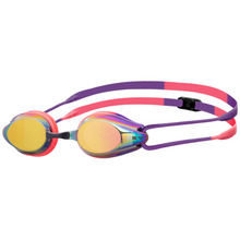 Load image into Gallery viewer, arena-tracks-mirror-goggles-copper-plum-bright-coral-92370-111-ontario-swim-hub-1