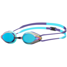 Load image into Gallery viewer, arena-tracks-mirror-goggles-turquoise-future-dusk-water-92370-112-ontario-swim-hub-1