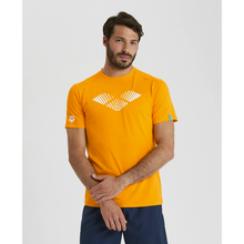 Load image into Gallery viewer, arena-unisex-logo-t-shirt-sorbet-005337-350-ontario-swim-hub-2