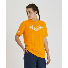 Load image into Gallery viewer, arena-unisex-logo-t-shirt-sorbet-005337-350-ontario-swim-hub-3