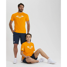 Load image into Gallery viewer, arena-unisex-logo-t-shirt-sorbet-005337-350-ontario-swim-hub-6