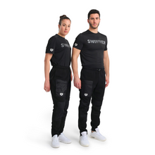 Load image into Gallery viewer, arena-unisex-panel-tech-pants-black-005590-500-ontario-swim-hub-2