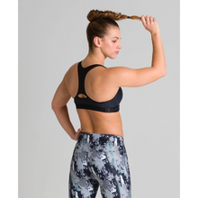 Load image into Gallery viewer, arena-womens-adjustable-cross-front-bra-top-black-003621-500-ontario-swim-hub-3