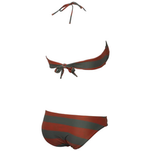 Load image into Gallery viewer, arena-womens-allover-bandeau-bikini-army-multi-004161-650-ontario-swim-hub-2