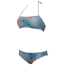 Load image into Gallery viewer, arena-womens-allover-bandeau-bikini-asphalt-multi-004161-550-ontario-swim-hub-1
