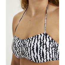Load image into Gallery viewer,     arena-womens-bandeau-bikini-allover-black-multi-005181-520-ontario-swim-hub-5