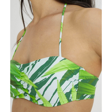 Load image into Gallery viewer,     arena-womens-bandeau-bikini-allover-leaf-multi-005181-600-ontario-swim-hub-5