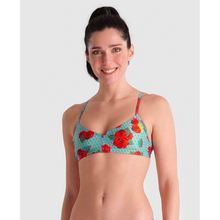 Load image into Gallery viewer, arena-womens-bandeau-live-bikini-top-martinica-multi-002816-800-ontario-swim-hub-5
