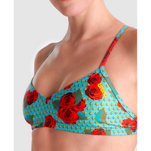 Load image into Gallery viewer, arena-womens-bandeau-live-bikini-top-martinica-multi-002816-800-ontario-swim-hub-8