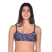 Load image into Gallery viewer, arena-womens-bandeau-play-bikini-top-multi-black-001110-555-ontario-swim-hub-3