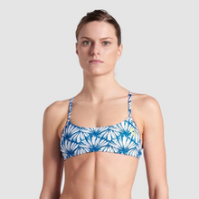 Load image into Gallery viewer, arena-womens-bandeau-play-bikini-top-white-multi-yellow-star-006464-103-ontario-swim-hub-3
