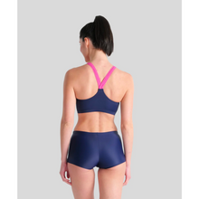Load image into Gallery viewer, arena-womens-bikini-energy-back-graphic-navy-freak-rose-005140-790-ontario-swim-hub-2