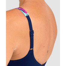 Load image into Gallery viewer, arena-womens-bodylift-swimsuit-francy-wing-back-c-cup-navy-freak-rose-multi-006045-750-ontario-swim-hub-9