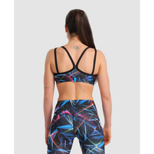 Load image into Gallery viewer, arena-womens-bra-top-allover-print-black-multi-005719-550-ontario-swim-hub-4