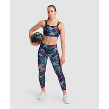 Load image into Gallery viewer, arena-womens-bra-top-allover-print-black-multi-005719-550-ontario-swim-hub-5
