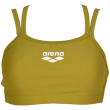Load image into Gallery viewer, arena-womens-bra-top-solid-olive-005186-300-ontario-swim-hub-1