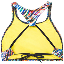 Load image into Gallery viewer, arena-womens-crop-think-bikini-top-black-multi-black-001111-504-ontario-swim-hub-2