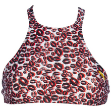 Load image into Gallery viewer, arena-womens-crop-think-bikini-top-white-multi-black-001111-102-ontario-swim-hub-1