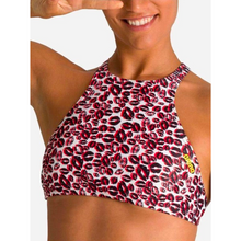 Load image into Gallery viewer, arena-womens-crop-think-bikini-top-white-multi-black-001111-102-ontario-swim-hub-3