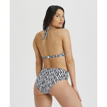 Load image into Gallery viewer,      arena-womens-halterneck-bikini-allover-black-multi-005182-520-ontario-swim-hub-2