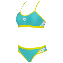 Load image into Gallery viewer,     arena-womens-icons-team-stripe-bikini-mint-soft-green-003541-876-ontario-swim-hub-1