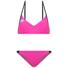Load image into Gallery viewer,     arena-womens-icons-triangle-bikini-pink-flambe-003110-940-ontario-swim-hub-1