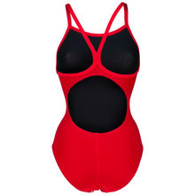 Load image into Gallery viewer, arena-womens-marbled-lightdrop-back-one-piece-swimsuit-red-red-multi-005563-450-ontario-swim-hub-4
