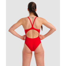 Load image into Gallery viewer, arena-womens-marbled-lightdrop-back-one-piece-swimsuit-red-red-multi-005563-450-ontario-swim-hub-6
