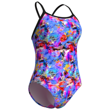 Load image into Gallery viewer, arena-womens-memories-lightdrop-back-swimsuit-multi-violet-black-010177-950-ontario-swim-hub-3