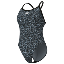 Load image into Gallery viewer, arena-womens-pebbles-xcriss-cross-back--swimsuit-multi-black-black-010169-550-ontario-swim-hub-1