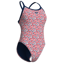 Load image into Gallery viewer, arena-womens-pebbles-xcriss-cross-back--swimsuit-multi-white-navy-010169-170-ontario-swim-hub-3