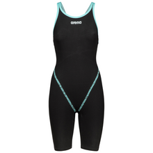 Load image into Gallery viewer, arena-womens-powerskin-primo-closed-back-kneeskin-black-teal-007767-100-ontario-swim-hub-7