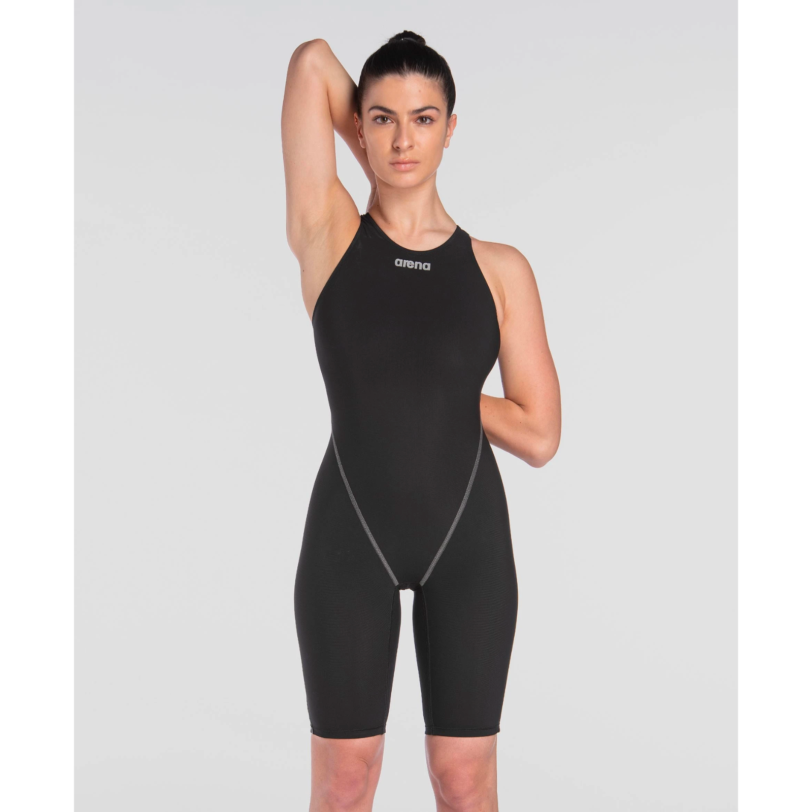 ARENA WOMEN'S POWERSKIN ST NEXT ECO OPEN BACK - BLACK – OntarioSwimHub