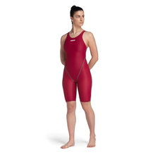 Load image into Gallery viewer,     arena-womens-powerskin-st-next-eco-open-back-deep-red-005873-401-ontario-swim-hub-3
