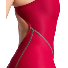 Load image into Gallery viewer, arena-womens-powerskin-st-next-eco-open-back-deep-red-005873-401-ontario-swim-hub-5