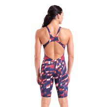 Load image into Gallery viewer, arena-womens-powerskin-st-next-open-back-limited-edition-aqua-gleam-red-white-blue-006349-509-ontario-swim-hub-2