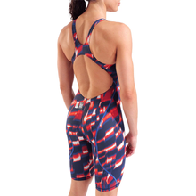 Load image into Gallery viewer, arena-womens-powerskin-st-next-open-back-limited-edition-aqua-gleam-red-white-blue-006349-509-ontario-swim-hub-5