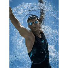 Load image into Gallery viewer, arena-womens-powerskin-veloce-open-back-kneeskin-black-teal-011279-100-ontario-swim-hub-8