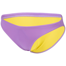 Load image into Gallery viewer,     arena-womens-real-brief-bikini-bottom-lavanda-yellow-star-006469-930-ontario-swim-hub-1