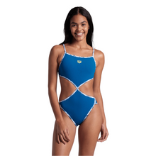 Load image into Gallery viewer, arena-womens-rule-breaker-swimsuit-twist-n-mix-white-multi-blue-cosmo-006471-161-ontario-swim-hub-7