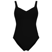 Load image into Gallery viewer, Black swimsuit on a white background