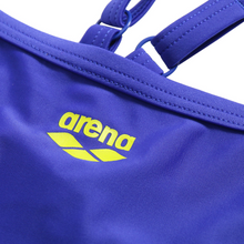 Load image into Gallery viewer, arena-womens-solid-lightdrop-back-swimsuit-neon-blue-005909-800-3