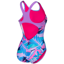 Load image into Gallery viewer, arena-womens-swimsuit-control-pro-back-tropic-print-lavanda-navy-multi-005934-970-ontario-swim-hub-3