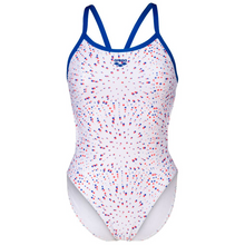 Load image into Gallery viewer, arena-womens-swimsuit-fireworks-print-neon-bluey-white-multi-005931-710-ontario-swim-hub-2